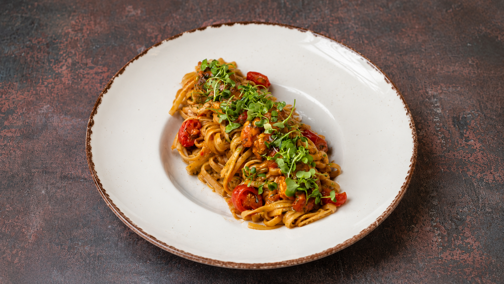 Linguine with Shrimps